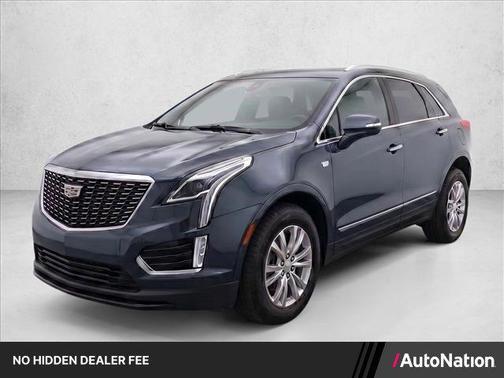 Shadow Metallic 2021 Cadillac XT5 Luxury