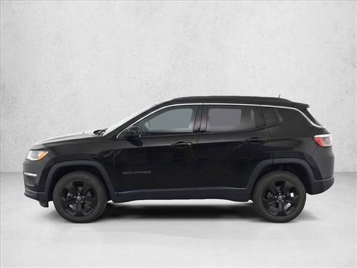 Diamond Black Crystal Pearlcoat 2021 Jeep Compass Latitude