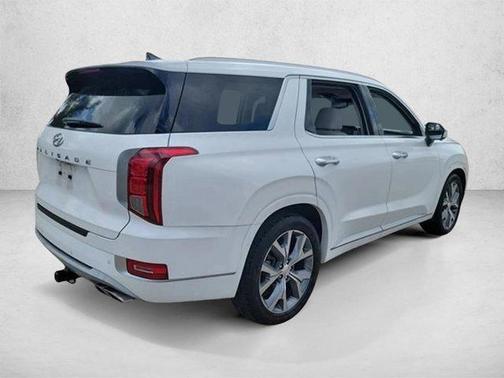 Hyper White 2021 Hyundai PALISADE Limited