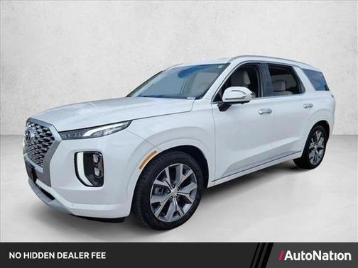 Hyper White 2021 Hyundai PALISADE Limited