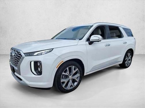 Hyper White 2021 Hyundai PALISADE Limited