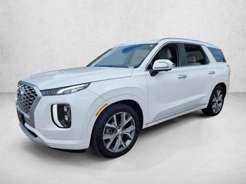 Hyper White 2021 Hyundai PALISADE Limited