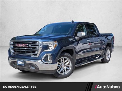 Pacific Blue Metallic 2019 GMC Sierra 1500 SLT