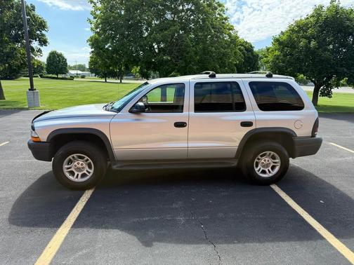 Bright Silver Metallic Clearcoat 2003 Dodge Durango SXT