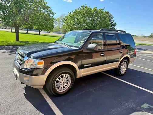 Black Clearcoat 2008 Ford Expedition Eddie Bauer