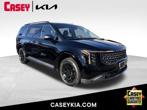 Aurora Black Pearl 2026 Kia Carnival Hybrid SX Passenger Van