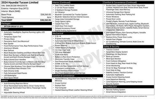 2024 Hyundai TUCSON Limited
