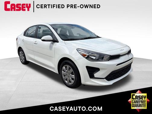 Clear White 2023 Kia Rio LX