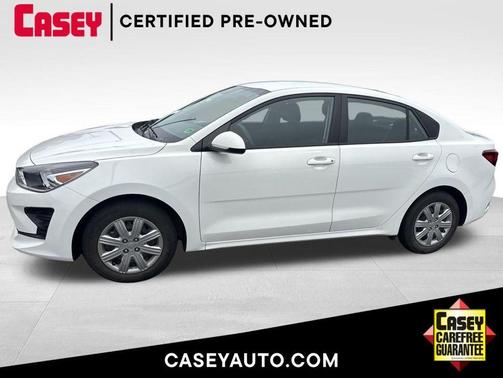 Clear White 2023 Kia Rio LX