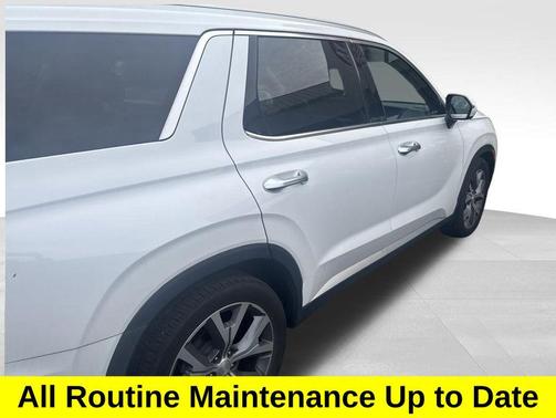 Hyper White 2020 Hyundai PALISADE SEL