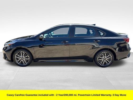 Aurora Black 2023 Kia Forte GT-Line