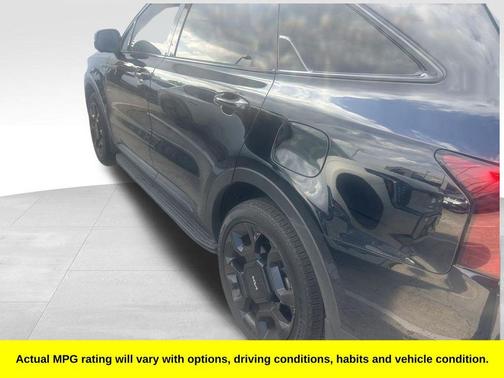 Ebony Black 2024 Kia Sorento SX