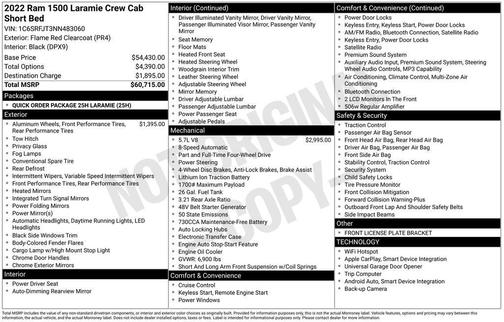 2022 RAM 1500 Laramie