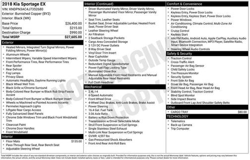 2018 Kia Sportage EX