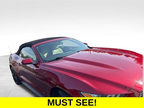 Ruby Red Metallic 2016 Ford Mustang EcoBoost Premium