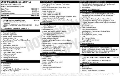 2022 Chevrolet Equinox LS
