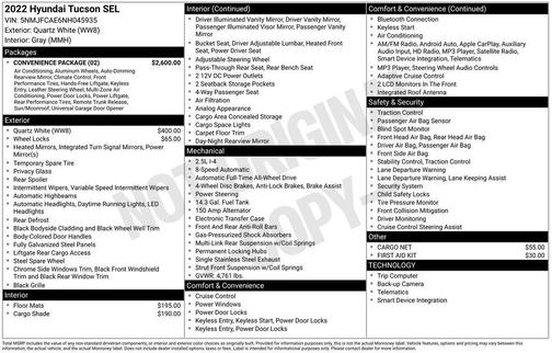 2022 Hyundai TUCSON SEL