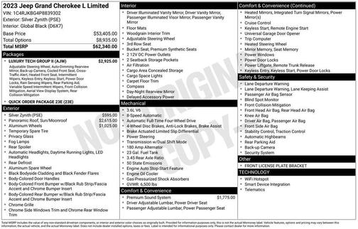 2023 Jeep Grand Cherokee L Limited
