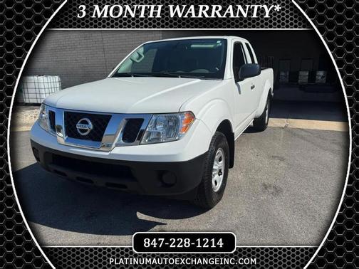 Glacier White 2019 Nissan Frontier S