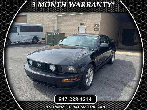 Black Clearcoat 2007 Ford Mustang GT Premium