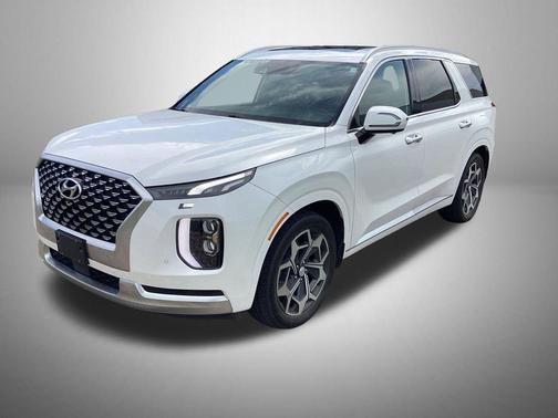 Hyper White 2021 Hyundai PALISADE Calligraphy