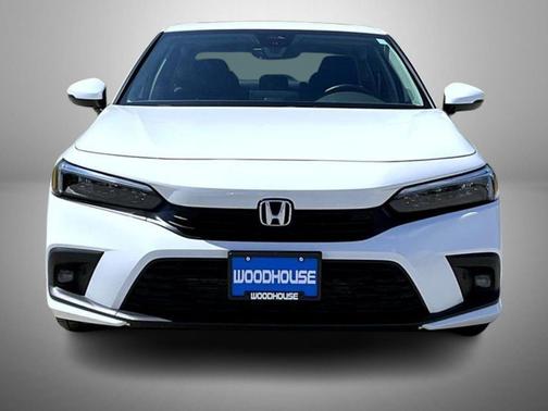 Platinum White Pearl 2024 Honda Civic Touring