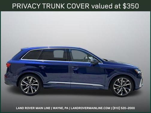Navarra Blue Metallic 2022 Audi SQ7 4.0T Premium Plus