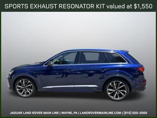 Navarra Blue Metallic 2022 Audi SQ7 4.0T Premium Plus