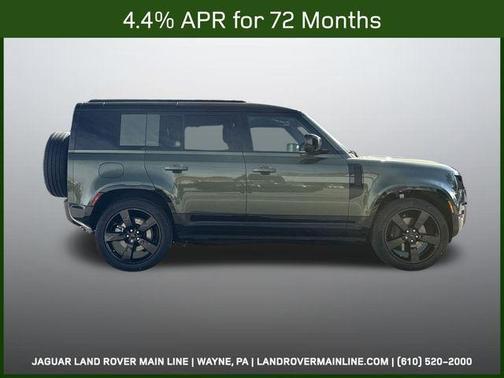 Woolstone Green 2026 Land Rover Defender P400 X-Dynamic SE