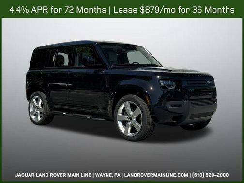 Santorini Black 2026 Land Rover Defender P400 X-Dynamic SE
