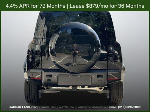 Santorini Black 2026 Land Rover Defender P400 X-Dynamic SE