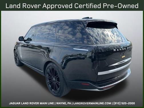 Santorini Black 2025 Land Rover Range Rover AUTOBIOGRAPHY