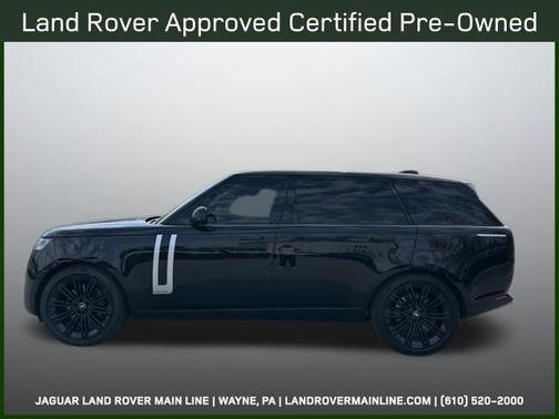 Santorini Black 2025 Land Rover Range Rover AUTOBIOGRAPHY