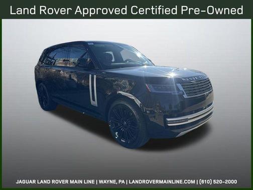 Santorini Black 2025 Land Rover Range Rover AUTOBIOGRAPHY