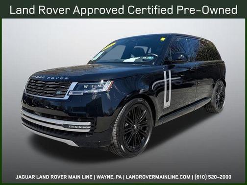 Santorini Black 2025 Land Rover Range Rover AUTOBIOGRAPHY