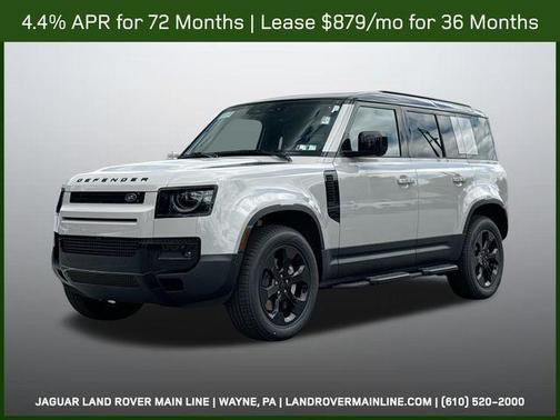 Gray 2026 Land Rover Defender P300 S