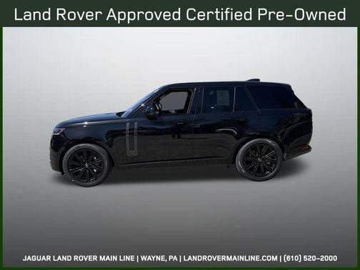 Santorini Black 2023 Land Rover Range Rover P400 SE