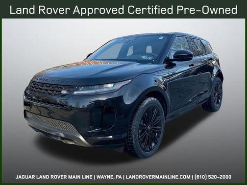 Santorini Black 2025 Land Rover Range Rover Evoque Core S
