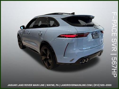 Chalk Blue 2026 Jaguar F-PACE SVR 575 Edition
