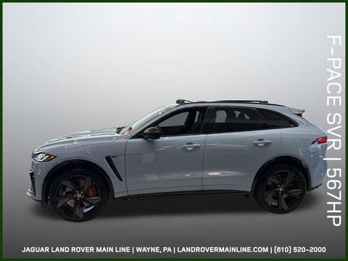 Chalk Blue 2026 Jaguar F-PACE SVR 575 Edition