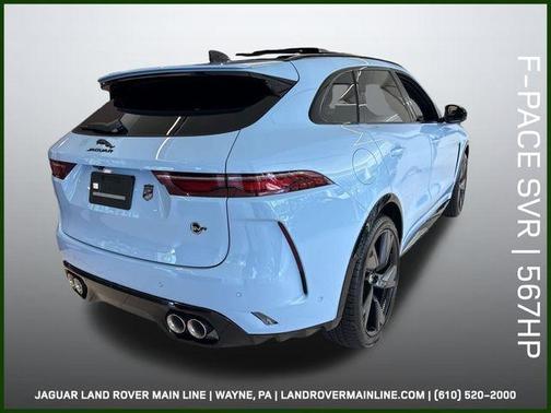 Chalk Blue 2026 Jaguar F-PACE SVR 575 Edition