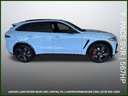 Chalk Blue 2026 Jaguar F-PACE SVR 575 Edition