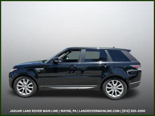 Santorini Black 2016 Land Rover Range Rover Sport 3.0L Turbocharged Diesel HSE Td6