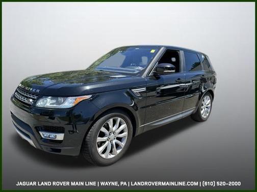 Santorini Black 2016 Land Rover Range Rover Sport 3.0L Turbocharged Diesel HSE Td6