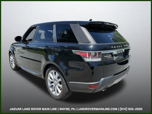 Santorini Black 2016 Land Rover Range Rover Sport 3.0L Turbocharged Diesel HSE Td6