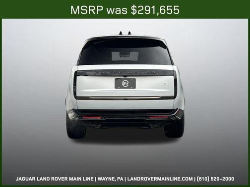 Ethereal Frost Silver In Satin Finish 2026 Land Rover Range Rover P615 SV