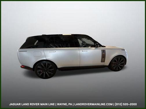 Ethereal Frost Silver In Satin Finish 2026 Land Rover Range Rover P615 SV