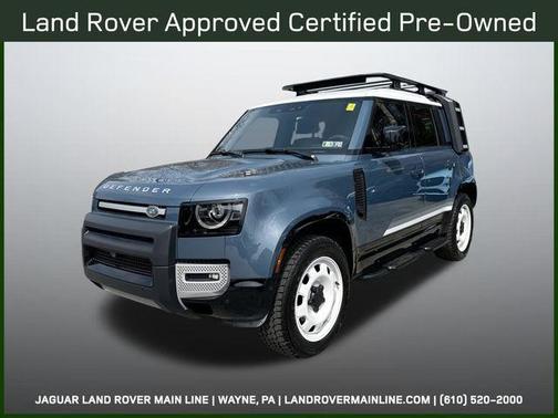 Tasman Blue 2025 Land Rover Defender P300