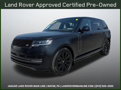 Obsidian Black Satin 2025 Land Rover Range Rover AUTOBIOGRAPHY