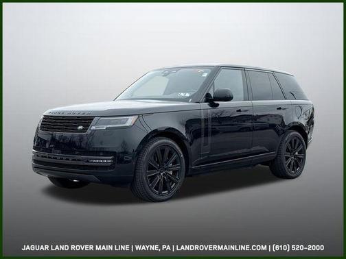 Santorini Black 2026 Land Rover Range Rover P550e SE